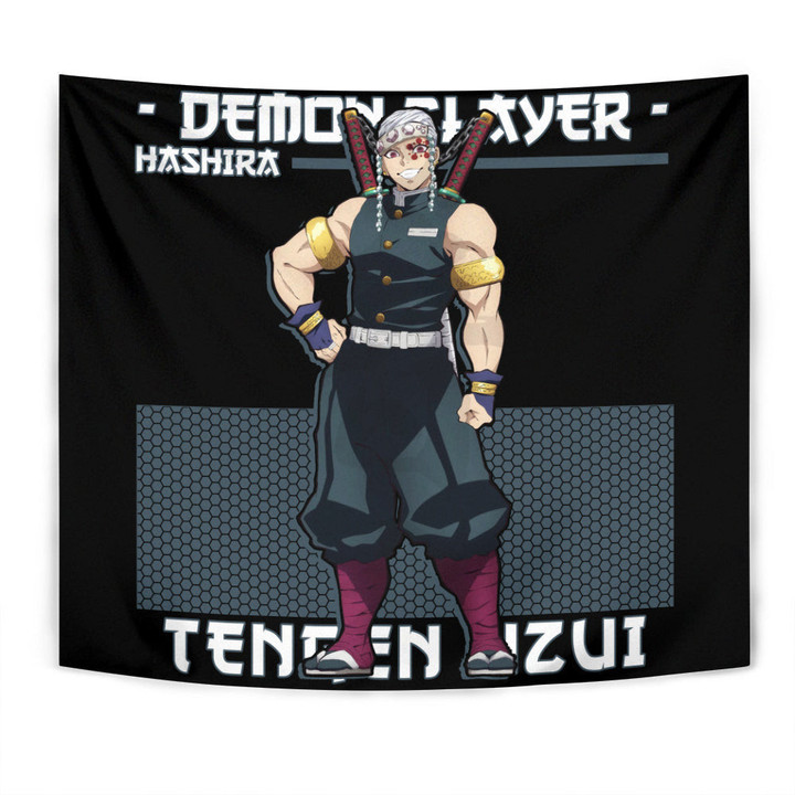 Tengen Uzui Tapestry Custom Demon Slayer Anime Home Decor-wexanime.com