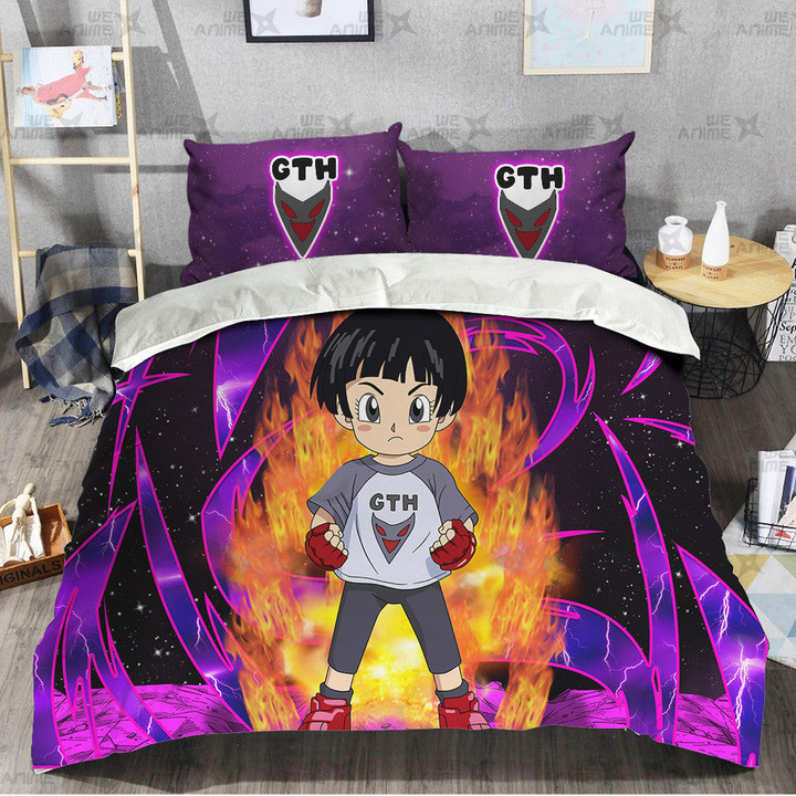Pan Bedding Set Custom Dragon Ball Super Super Heroes Anime Bedding-wexanime.com