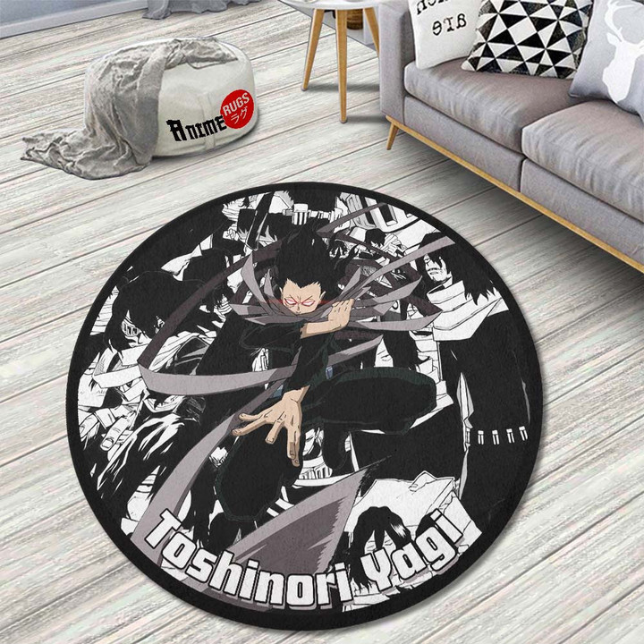 Shota Aizawa Manga Mix Round Rug Custom My Hero Academia Anime Circle Carpet-wexanime.com