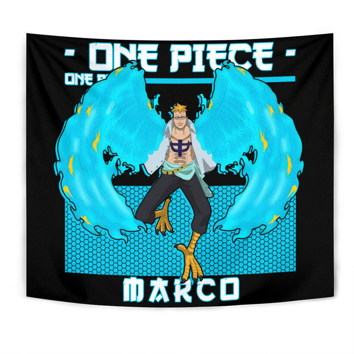Marco Tapestry Custom One Piece Anime Room Decor-wexanime.com