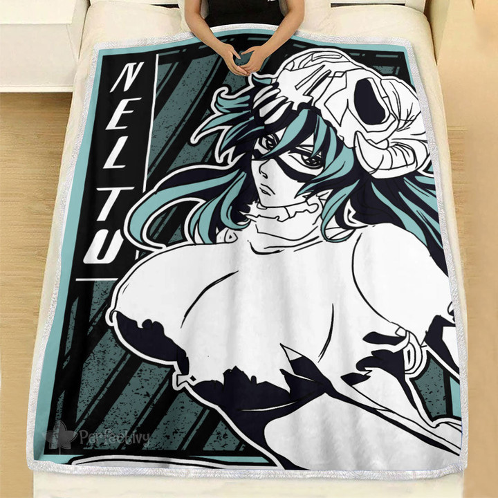 Nel tu Blanket Fleece Custom Bleach Anime-wexanime.com