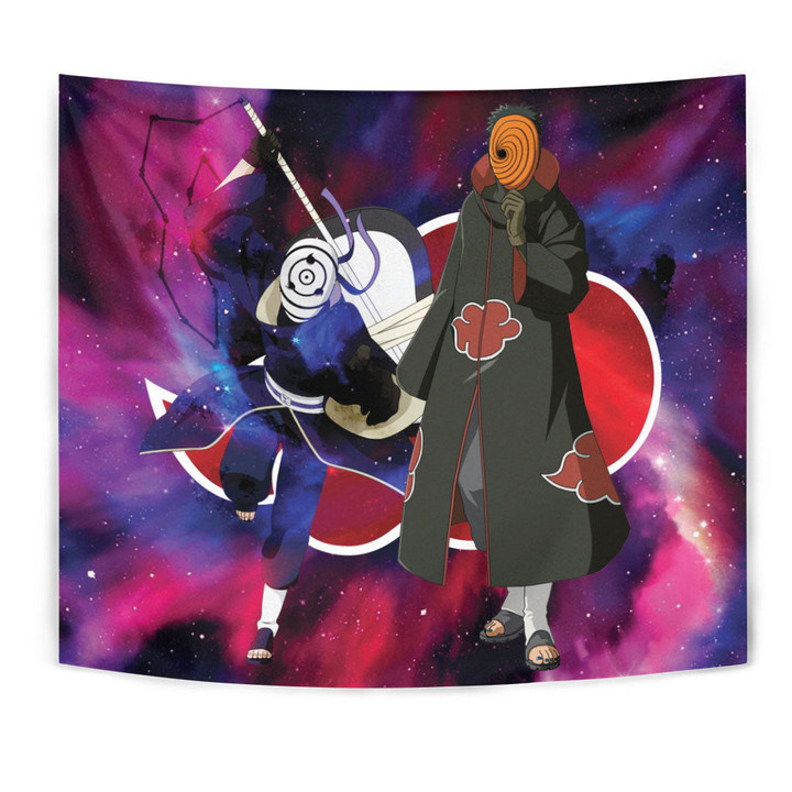 Tobi Tapestry Custom Galaxy Naruto Anime Room Decor-wexanime.com