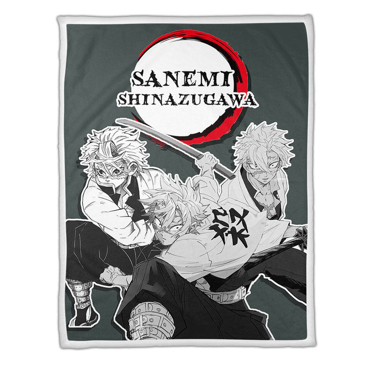 Shinemi Shinasugawa Fleece Blanket Custom Demon Slayer Anime Uniform Costume Mix Manga Style-wexanime.com