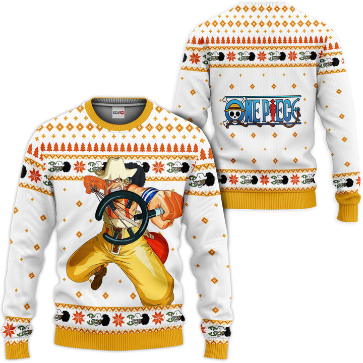One Piece Usopp Custom Anime Ugly Christmas Sweater VA1808 Wexanime