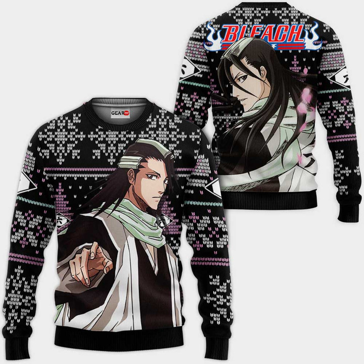 Byakuya Kuchiki Ugly Christmas Sweater Custom Anime BL Xmas Gifts