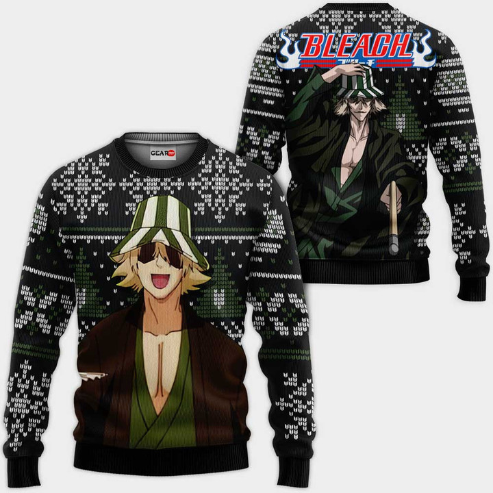 Kisuke Urahara Ugly Christmas Sweater Custom Anime BL Xmas Gifts