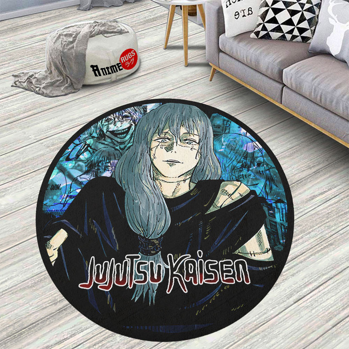 Jujutsu Kaisen Mahito Round Rug Custom Anime Circle Carpet