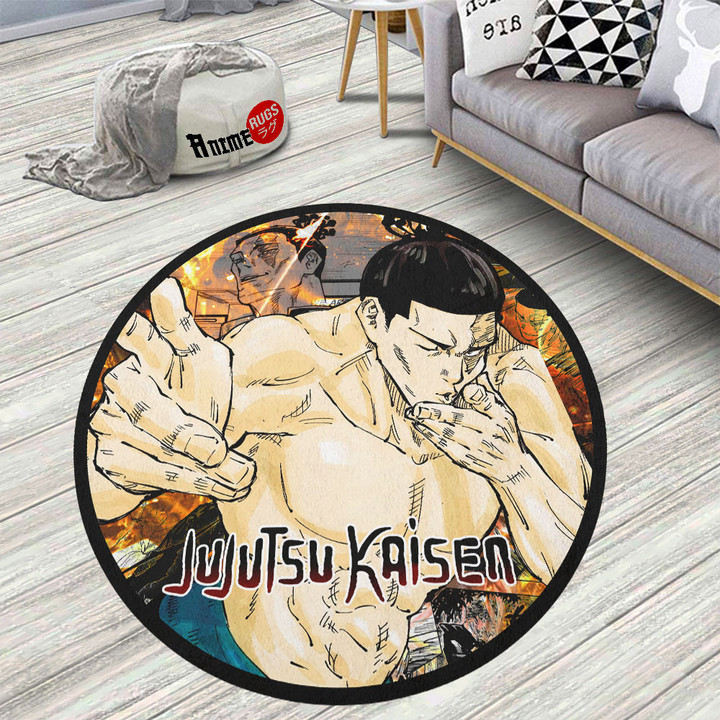 Jujutsu Kaisen Aoi Todo Round Rug Custom Anime Circle Carpet