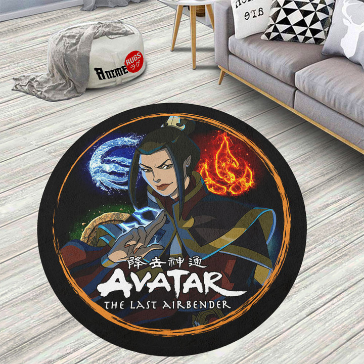 Avatar The Last Airbender Azula Round Rug Anime Room Mats