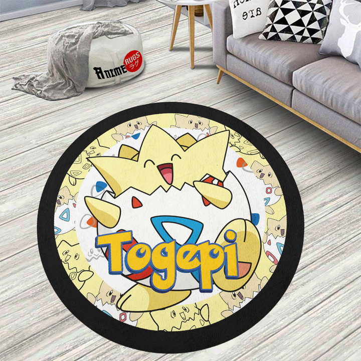 Pokemon Togepi Round Rug Custom Anime Circle Carpet
