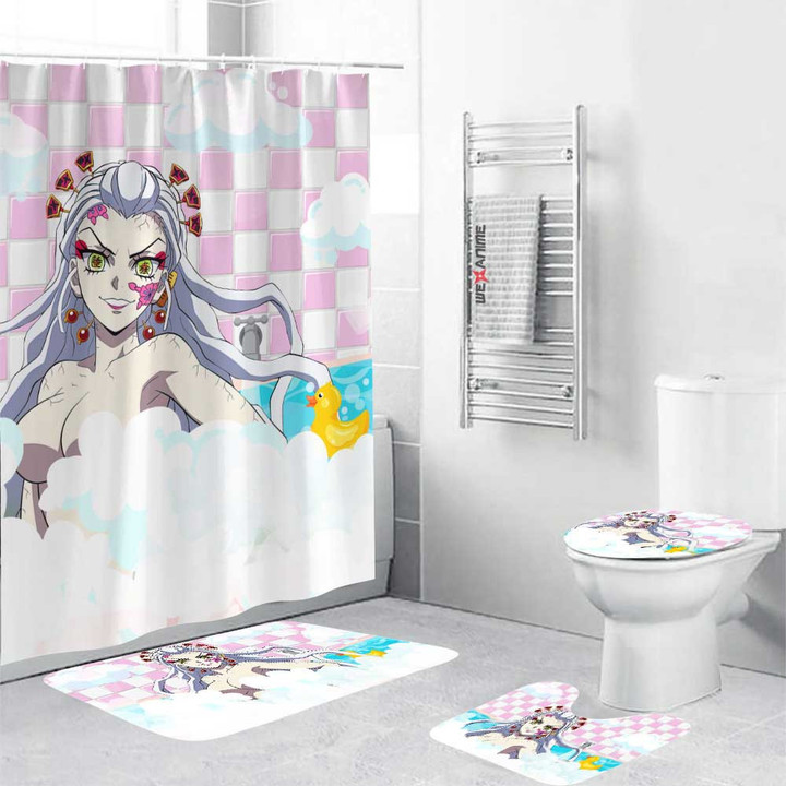 Daki Anime Girls In Bathtub Combo Bathroom Set