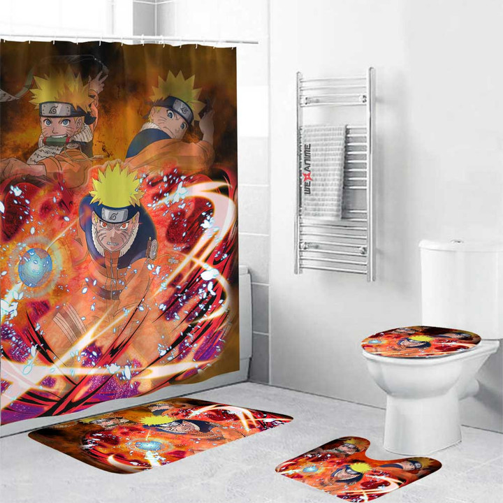 Uzumaki Combo Bathroom Set Anime Decor Idea