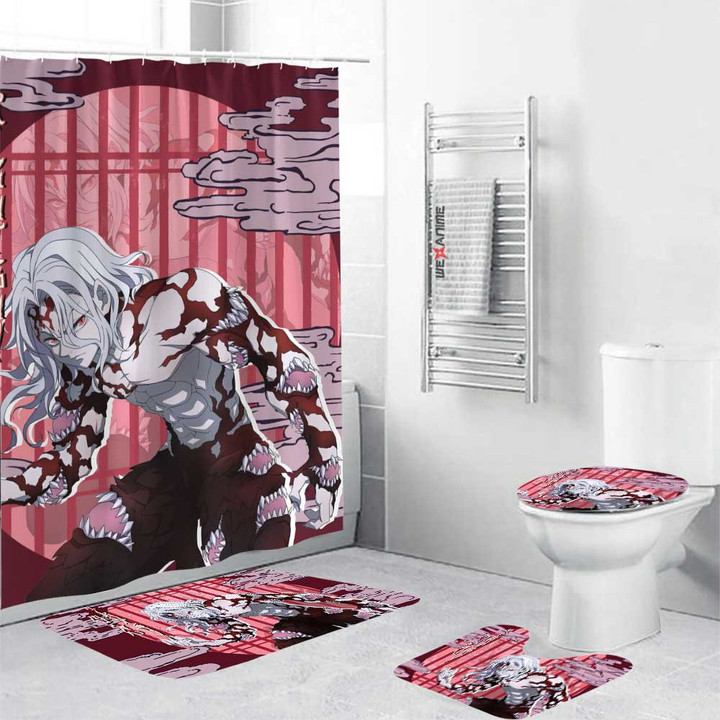 Muzan Kibutsuji Combo Bathroom Set Anime Decor Idea