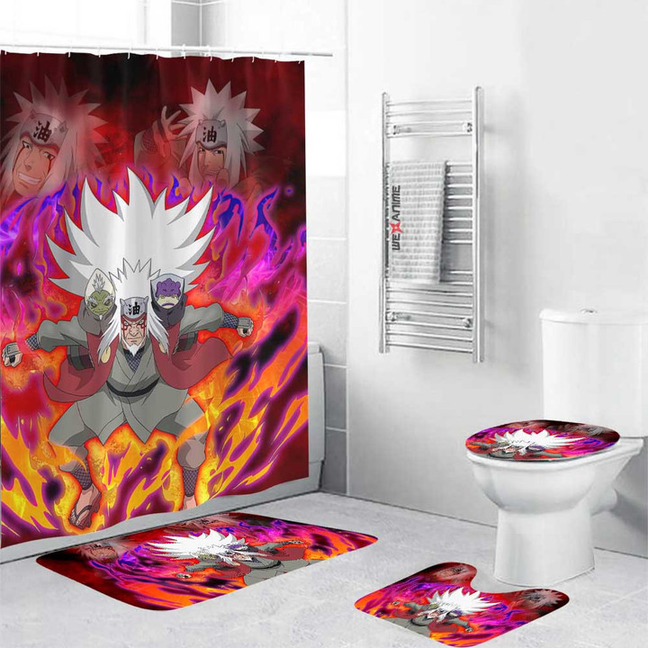 Jiraiya Combo Bathroom Set Anime Decor Idea