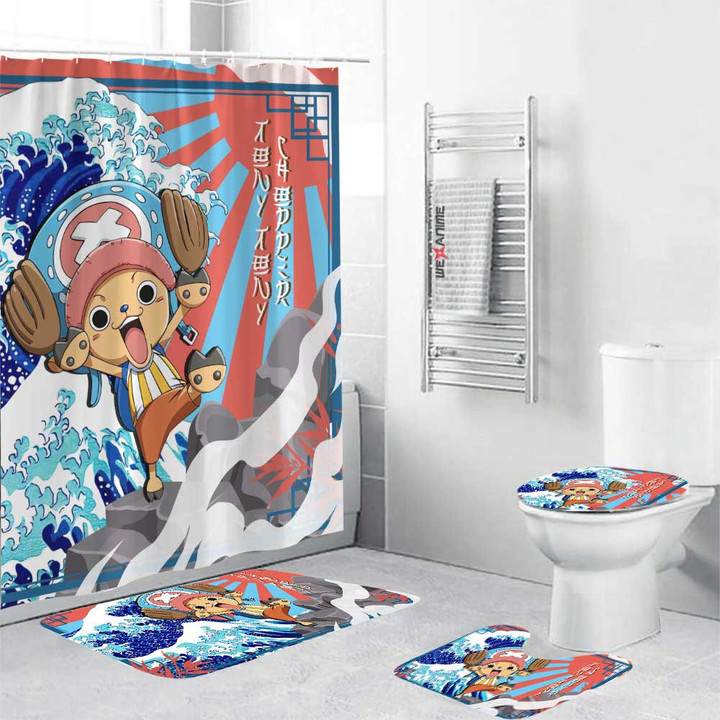 One Piece Tony Tony Chopper Combo Bathroom Set