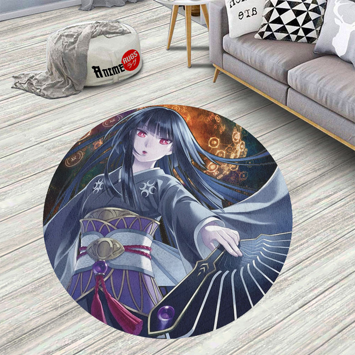 The Rising Of The Shield Hero Glass Round Rug Custom Circle Carpet