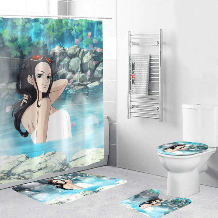 One Piece Girls Hot Spring Nico Robin Combo Bathroom Set