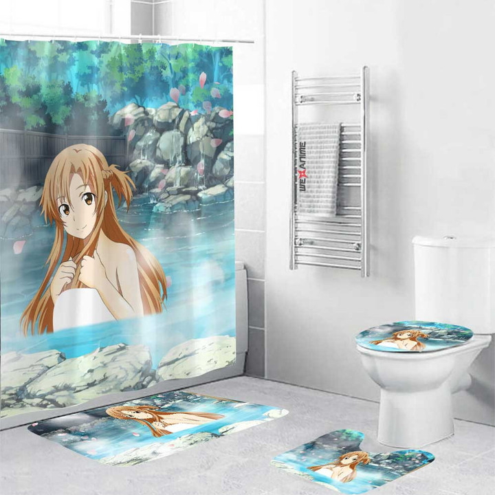 Sword Art Online Girls Hot Spring Asuna Yuuki Combo Bathroom Set