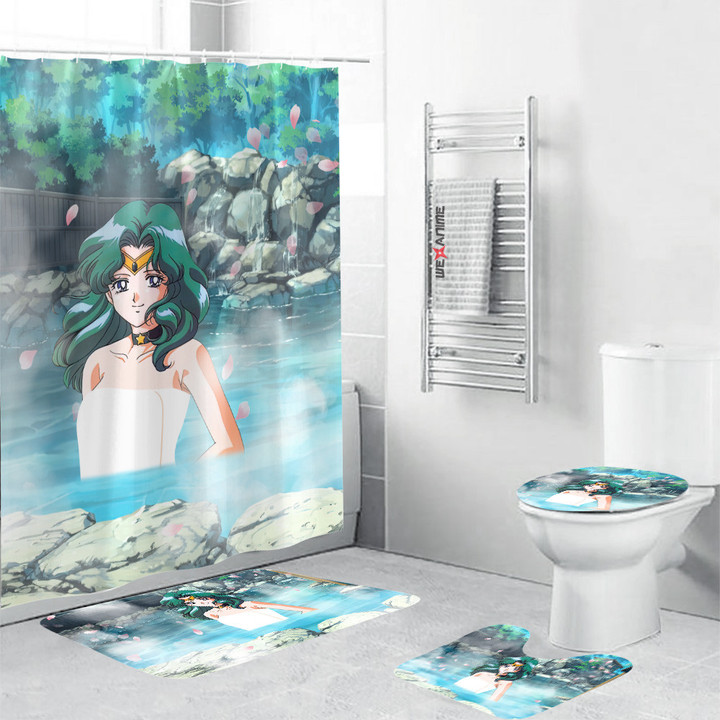 Sailor Moon Girls Hot Spring Sailor Neptune Michiru Kaiou Combo Bathroom Set