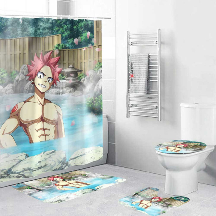 Fairy Tail Boys Hot Spring Natsu Dragneel Combo Bathroom Set
