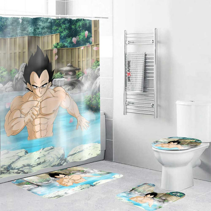 Dragon Ball Boys Hot Spring Vegeta Combo Bathroom Set