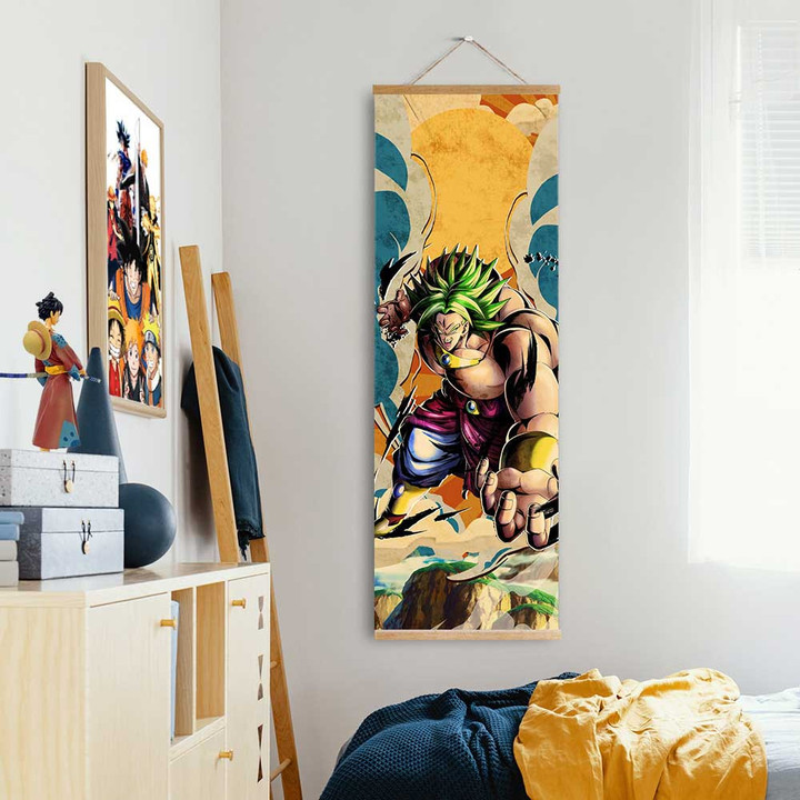 Broly Wall Art Room Decoration