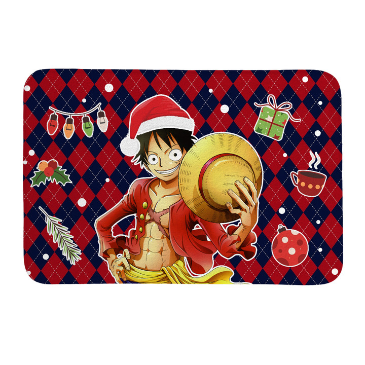 Monkey D.Luffy Shag Doormats Custom Anime Door Mat