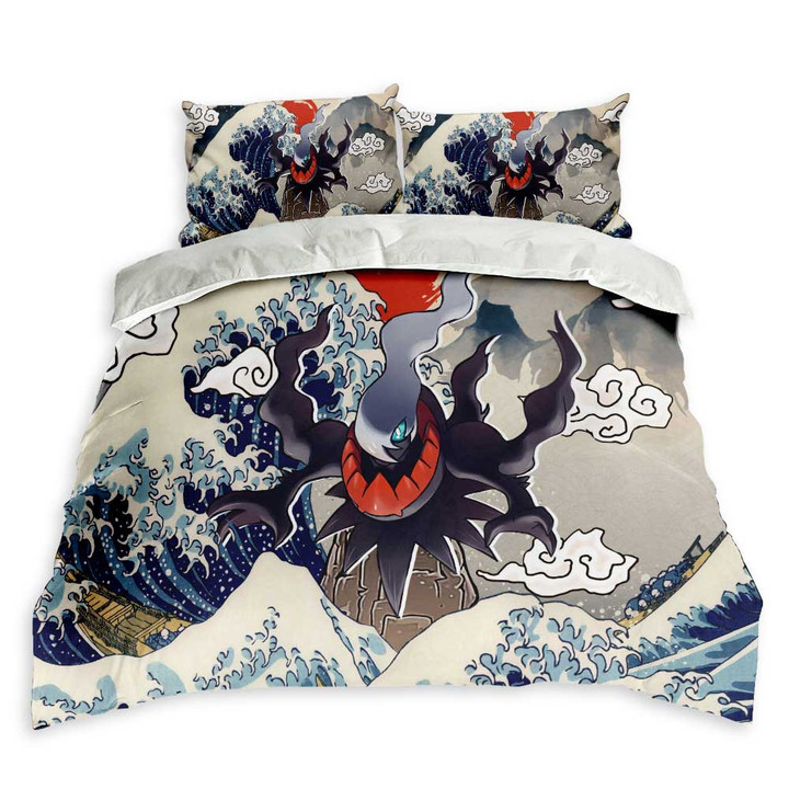 Kanagawa Great Wave Darkrai Bedding Set