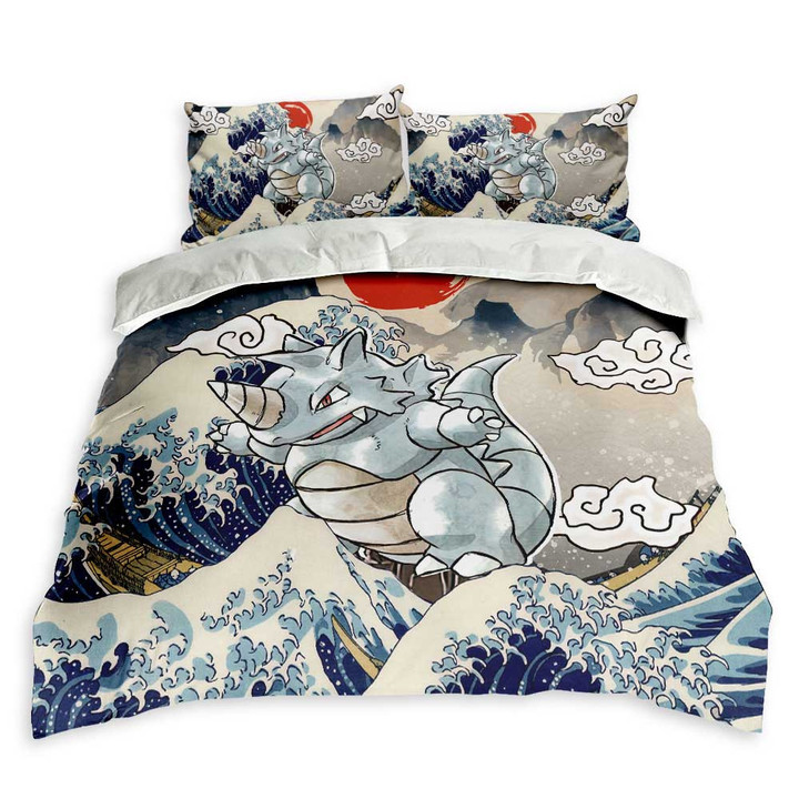 Kanagawa Great Wave Rhydon Bedding Set