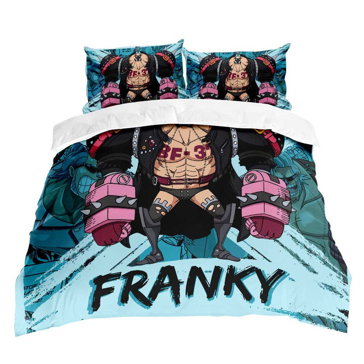 Franky Bedding Set Anime Bedroom Decor-wexanime