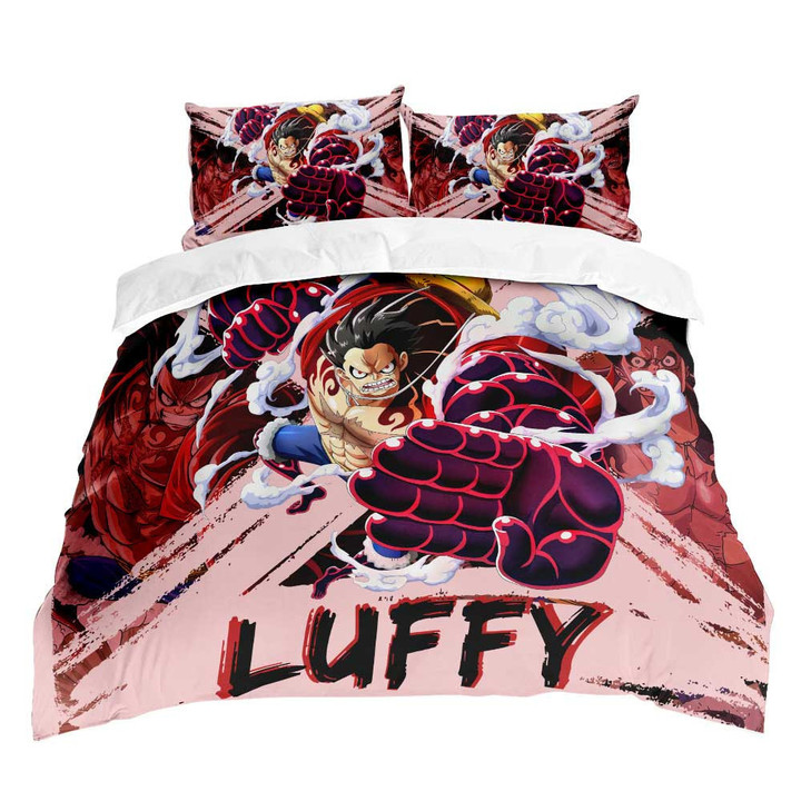 Monkey D. Luffy Gear 4 Bedding Set Anime-Wexanime