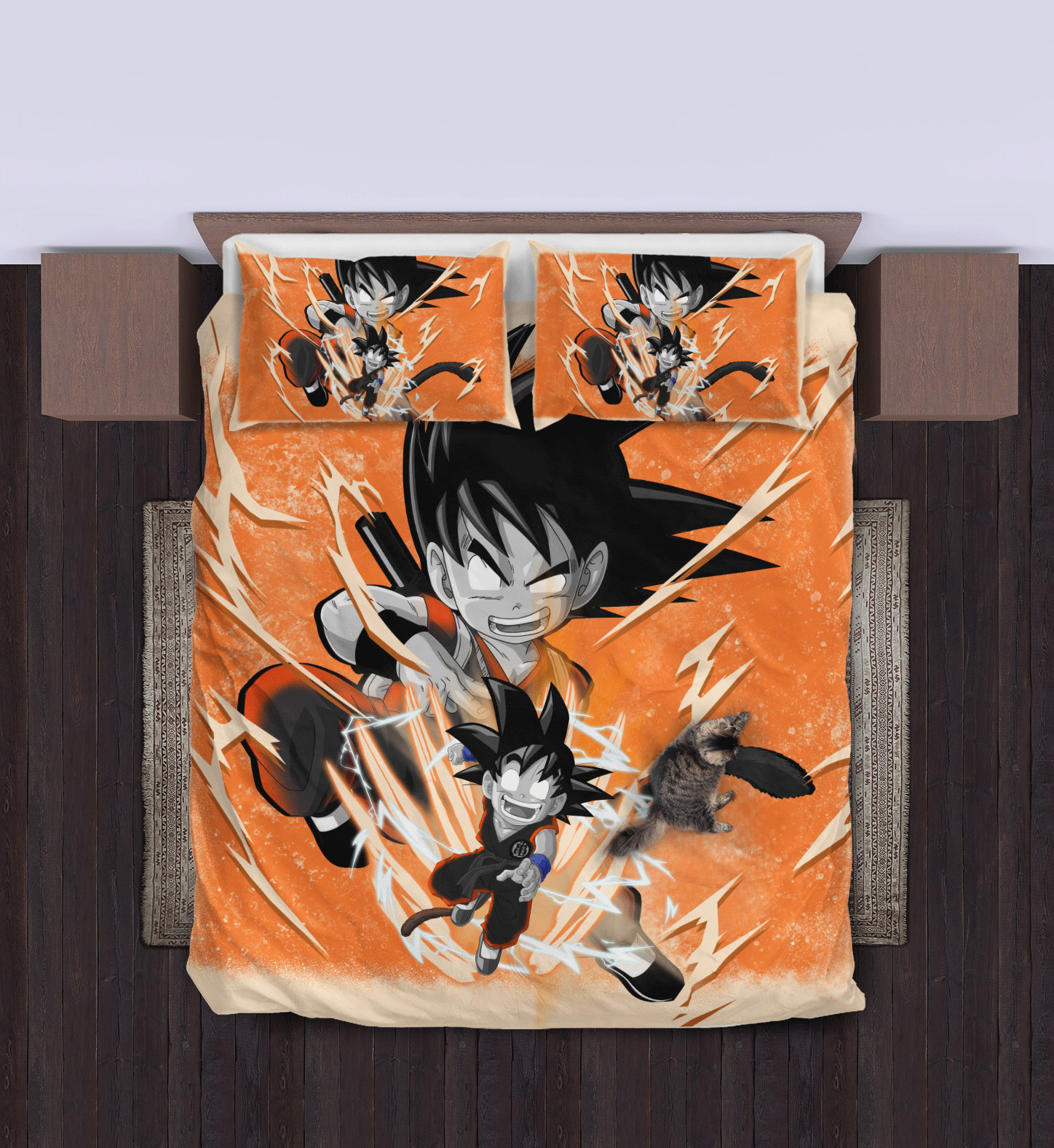 Dragon Ball Goku Kid Custom Bedding Set Home Decor