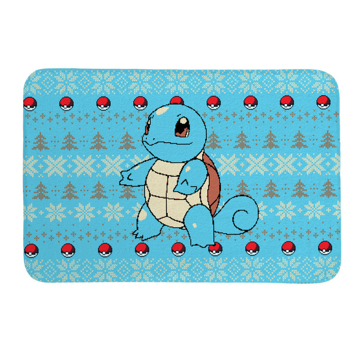 Squirtle Shag Doormats Custom Anime Door Mat