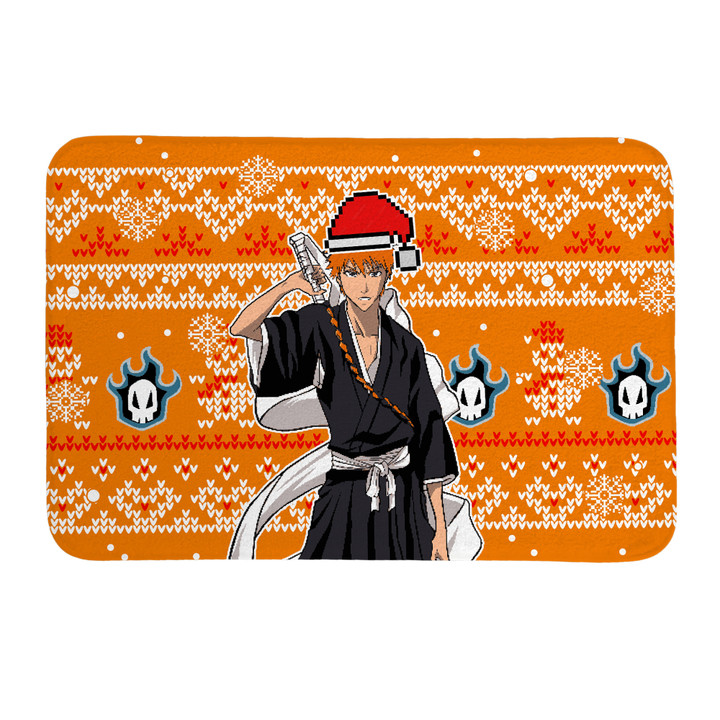Ichigo Kurosaki Shag Doormats Custom Anime Door Mat