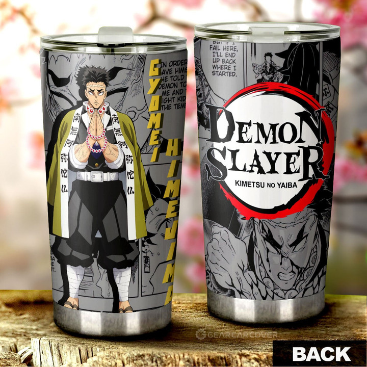 Gyomei Himejima Tumbler Cup Custom Demon Slayer Anime Mix Mangas - Wexanime - 1