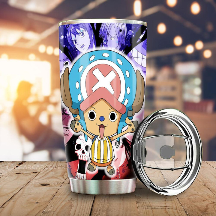Tony Tony Chopper Tumbler Cup Custom One Piece Anime Car Accessories For Anime Fans - Wexanime - 1