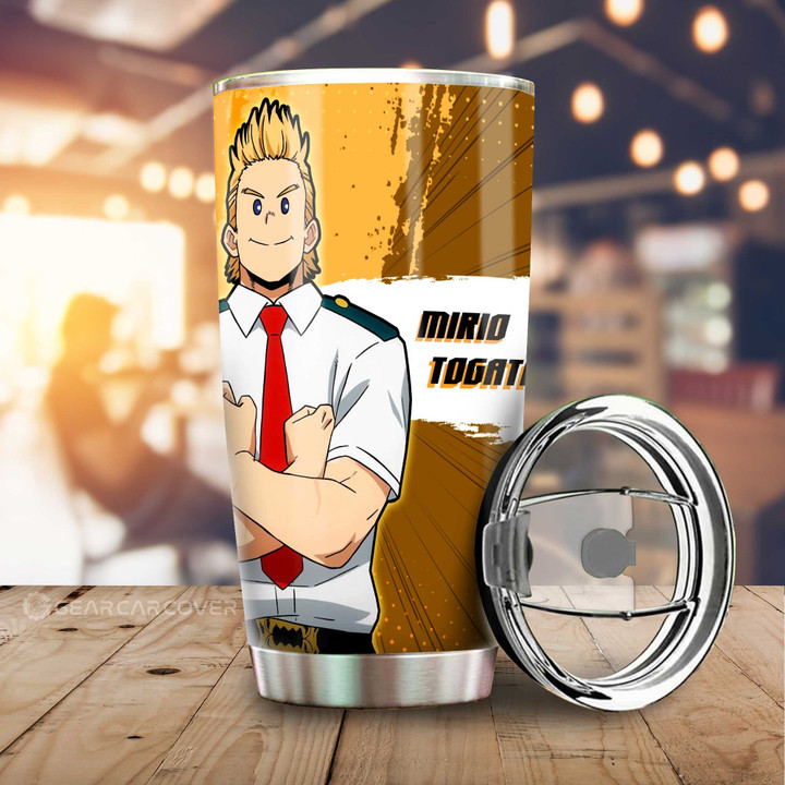 Mirio Togata Tumbler Cup Custom For My Hero Academia Anime Fans - Wexanime - 1