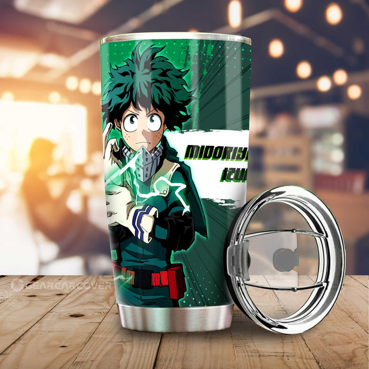 Izuku Midoriya Tumbler Cup Custom For My Hero Academia Anime Fans - Wexanime - 1