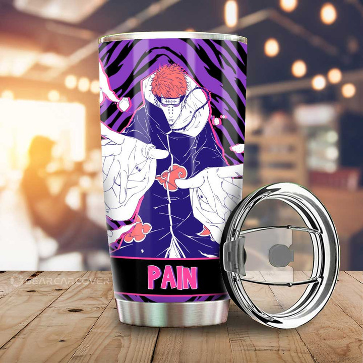 Pain Stainless Steel Tumbler Cup Custom - Wexanime - 1