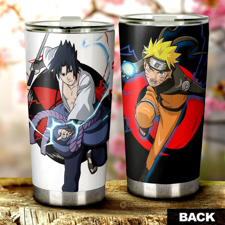 Sasuke And Tumbler Cup Custom For Anime Fans - Wexanime - 1