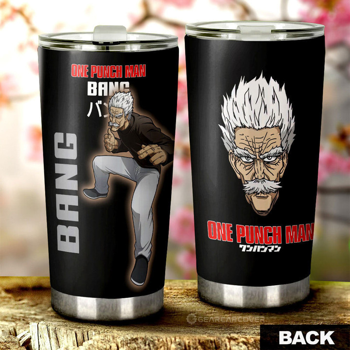 Bang Tumbler Cup Custom One Punch Man Anime Car Interior Accessories - Wexanime - 1