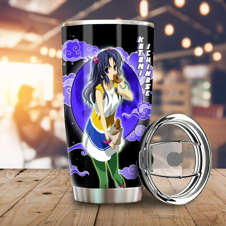 Kotomi Ichinose Tumbler Cup Custom Clannad Anime Car Accessories - Wexanime - 1