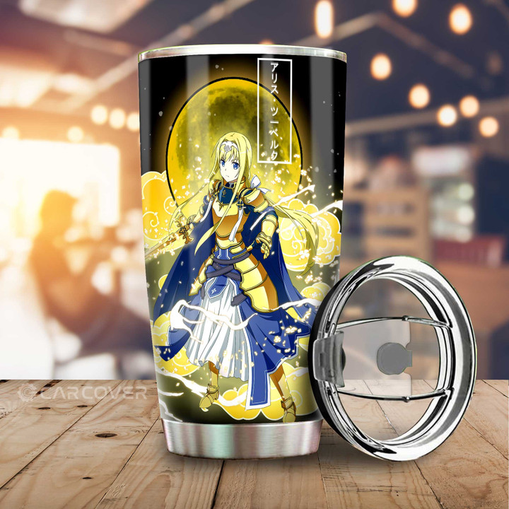 Alice Tumbler Cup Custom Sword Art Online Anime Car Accessories - Wexanime - 1