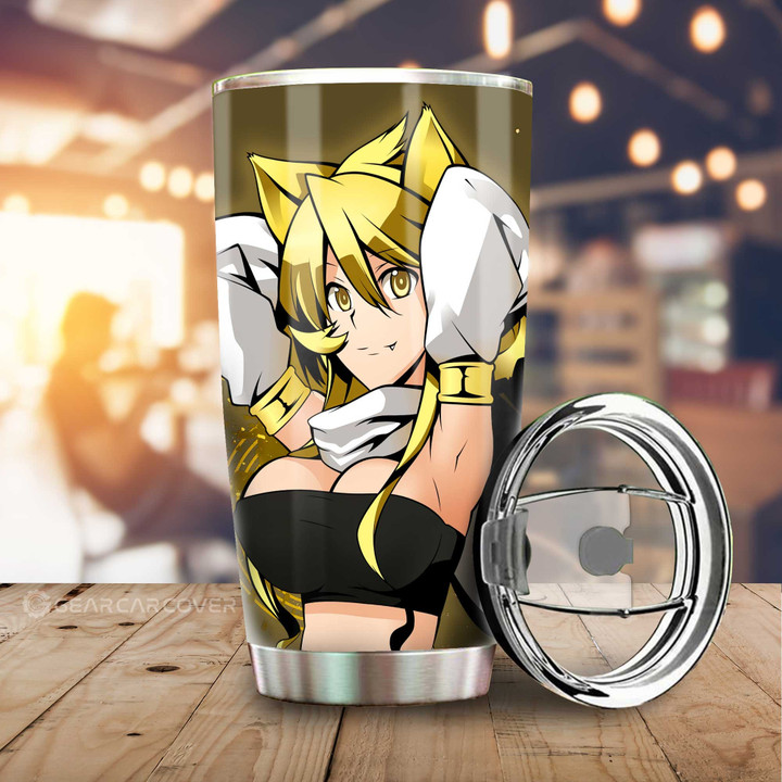 Anime Sexy Girl Leone Tumbler Cup Custom Akame Ga Kill Anime - Wexanime - 1