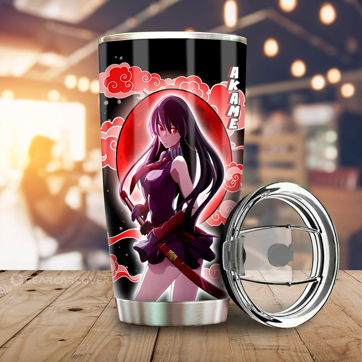 Akame Tumbler Cup Custom Akame Ga Kill Anime Car Accessoriess - Wexanime - 1