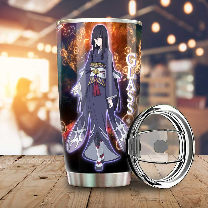Glass Tumbler Cup Custom Rising Of The Shield Hero Anime Car Accessories - Wexanime - 1