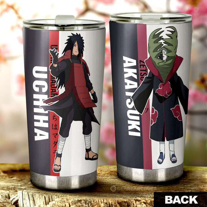 Madara And Zetsu Tumbler Cup Custom Anime Car Accessories For Fans - Wexanime - 1