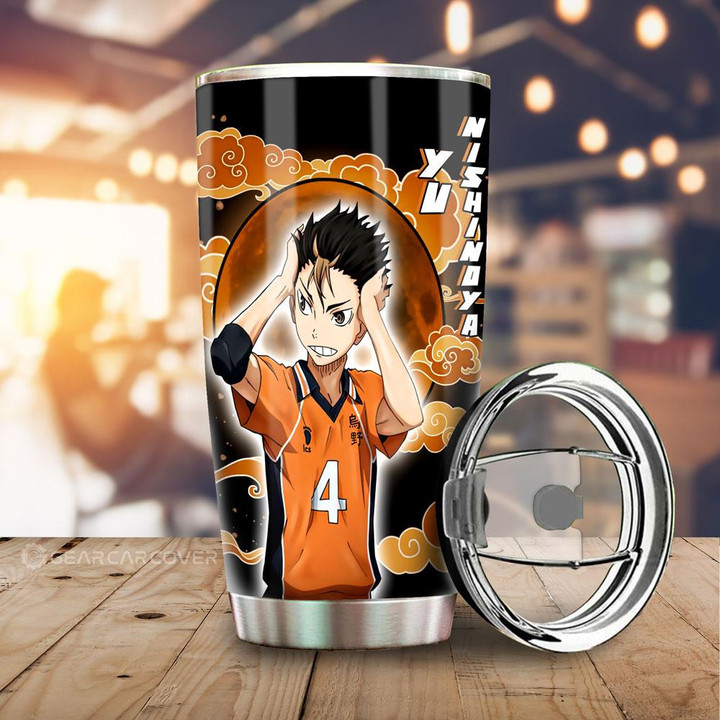 Yu Nishinoya Tumbler Cup Custom For Haikyuu Anime Fans - Wexanime - 1