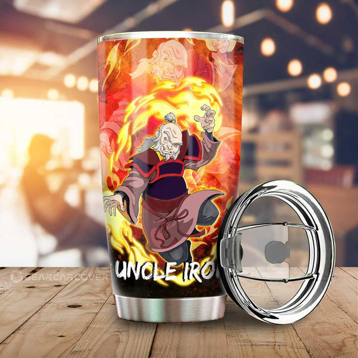 Uncle Iroh Tumbler Cup Custom Avatar The Last Airbender Anime - Wexanime - 1