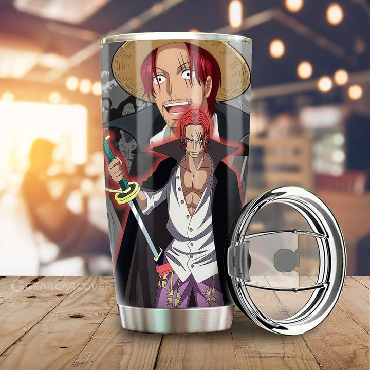 Shanks Tumbler Cup Custom One Piece Anime Car Accessories - Wexanime - 1